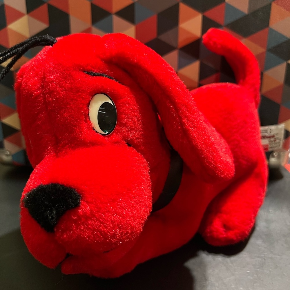 Scholastic Clifford Side Kicks 1997 Vintage Plush Stuffed Animals Collectible